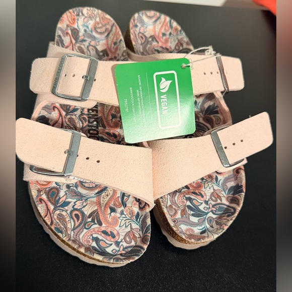 Birkenstock Shoes - Birkenstock Women’s Arizona Vegan Birkibuc Sandals Size 7 NEW!